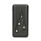 Extralink Powerbank EPB-083 10000mAh Black Power bank, USB-C