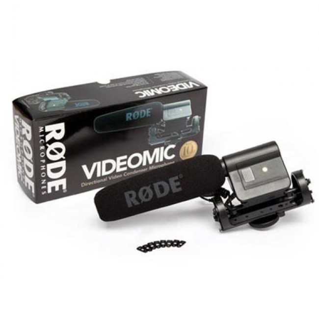 R DE VideoMic Rycote Black Digital camera microphone R DE VideoMic Rycote Black Digital camera microphone