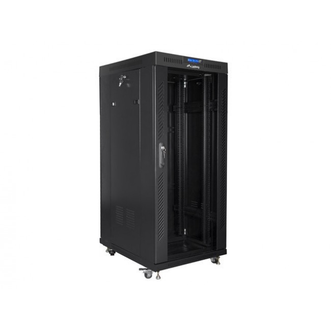 Lanberg FF01-8027-12BL rack cabinet 27U Freestanding rack Black Lanberg FF01-8027-12BL rack cabinet 27U Freestanding rack Black