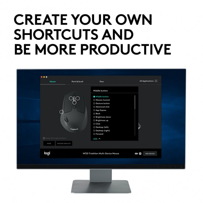 Logitech M720 Triathlon Mouse Logitech M720 Triathlon Mouse