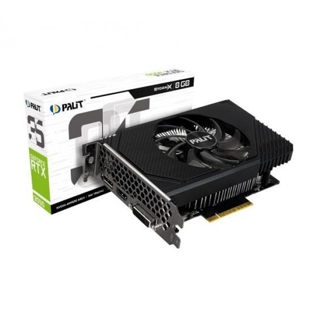 Palit GeForce RTX 3050 StormX NVIDIA 8 GB GDDR6 Palit GeForce RTX 3050 StormX NVIDIA 8 GB GDDR6