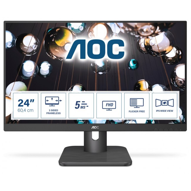 AOC E1 24E1Q computer monitor 60.5 cm (23.8 AOC E1 24E1Q computer monitor 60.5 cm (23.8