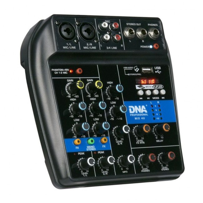 DNA Professional MIX 4U - analogue audio mixer