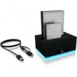 ICY BOX IB-127CL-U3 USB 3.2 Gen 1 (3.1 Gen 1) Type-B Black