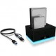 ICY BOX IB-127CL-U3 USB 3.2 Gen 1 (3.1 Gen 1) Type-B Black