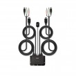 Lindy 2 Port HDMI 4K30, USB 2.0 and Audio Cable KVM Switch
