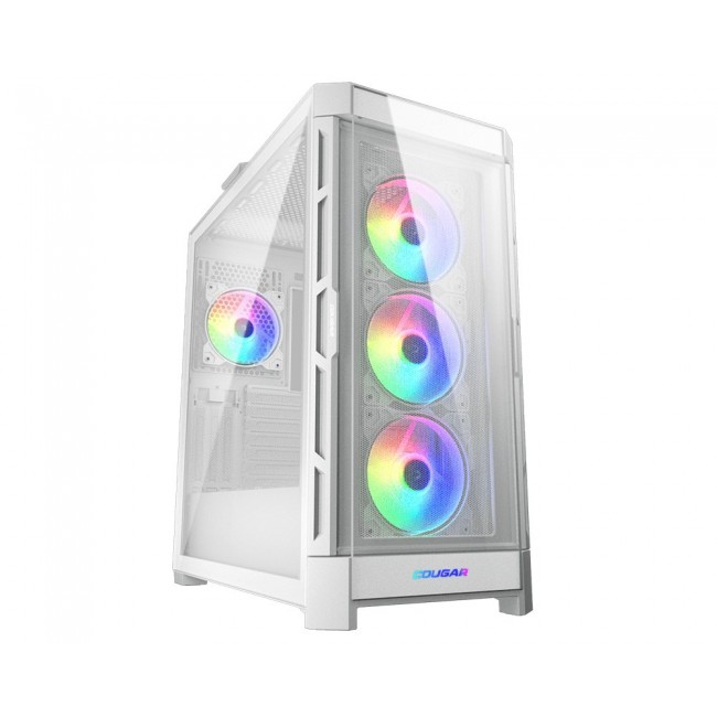 COUGAR Midi Tower Case Duoface Pro ARGB, White