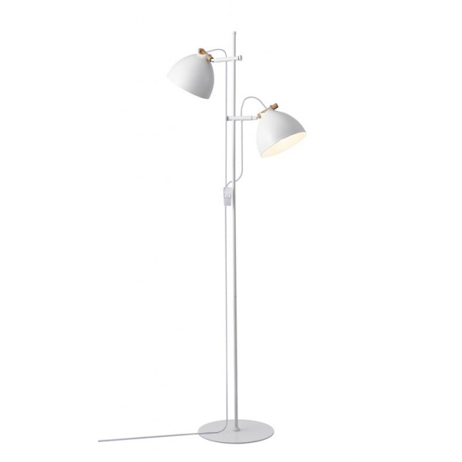 FLOOR LAMP 18X150CM 2XG9 WHITE COLO