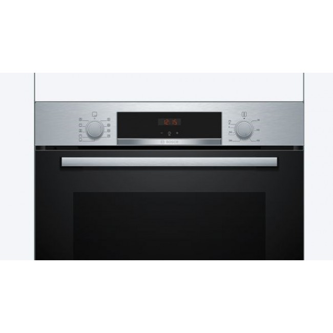 Bosch Serie 4 HBA514BS3 oven 71 L 3400 W Black, Stainless steel