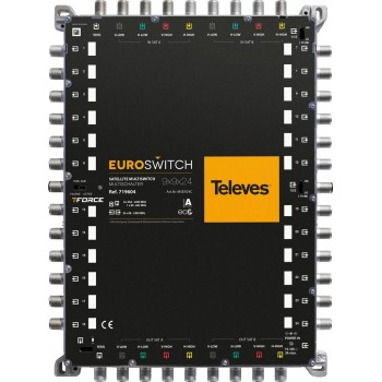 EuroSwitch Televes 9x9x24 ref. 719604