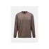 Bluza męska PEAK PERFORMANCE M Trail Polartec Power Grid Crew kolor brązowy - M