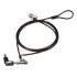 Conceptronic CUSTODIO02BNTM Keyed Dual Head Laptop Lock, Nano Lock Slot, Master Keyed Compatible, 1.8m
