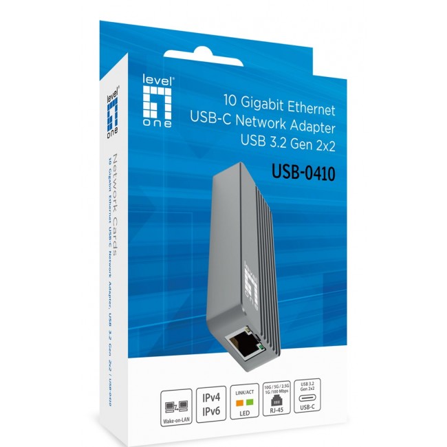 LevelOne USB-0410 Ethernet 10000 Mbit/s