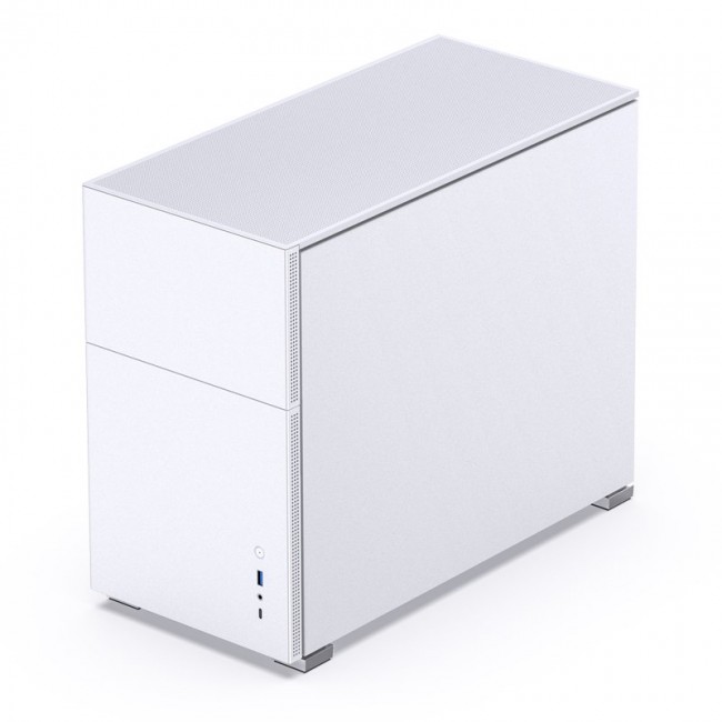Jonsbo D31 Micro-ATX Case, Tempered Glass - white