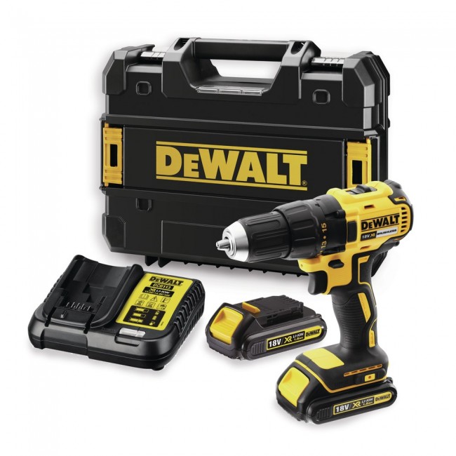 DeWALT DCD777S2T-QW drill Keyless Black,Yellow 1750 RPM 1.5 kg DeWALT DCD777S2T-QW drill Keyless Black,Yellow 1750 RPM 1.5 kg