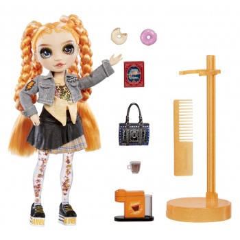 Rainbow High Sparkle & Shine Fashion Dolls- Clementine (Orange)