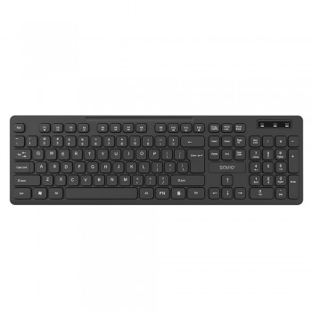Savio KB-02 keyboard Home/Office USB QWERTY Black