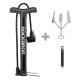 Rockbros A320 Bicycle floor pump Black Rockbros A320 Bicycle floor pump Black