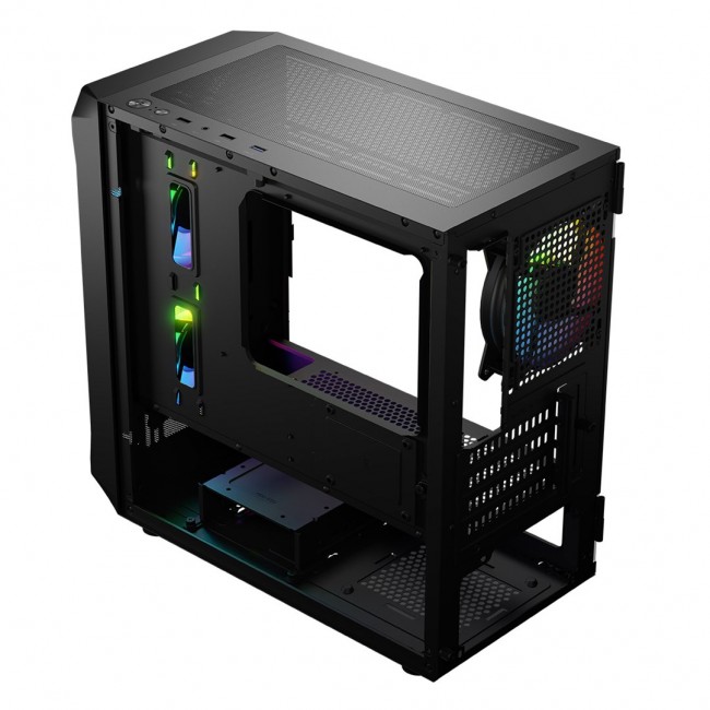 Logic PORTOS ARGB MINI USB 3.0 Case Black Logic PORTOS ARGB MINI USB 3.0 Case Black