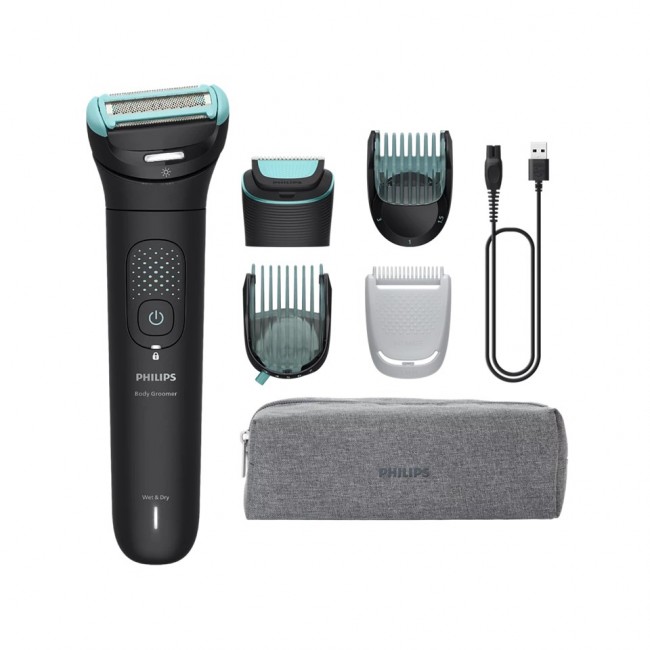 Philips 7000 series Body Groomer BG7470/15 2D flex head and dual trim-shave system