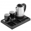 Adler AD 1354 Hotel kettle stainless steel 1.2 L + tray with cups black, steel Adler AD 1354 Hotel kettle stainless steel 1.2 L + tray with cups black, steel