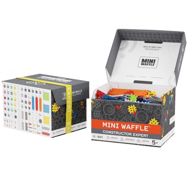 MARIOINEX Mini Waffle Building Blocks Constructor Expert, 501 pieces MARIOINEX Mini Waffle Building Blocks Constructor Expert, 501 pieces