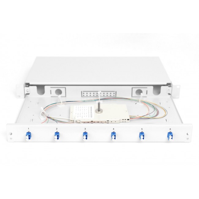 Digitus Fiber Optic Splice Box, Equipped, LC, OS2