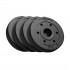 Bituminous Weight Set 4x5kg, 51mm Hole - for Olympic Barbells, REBEL ACTIVE