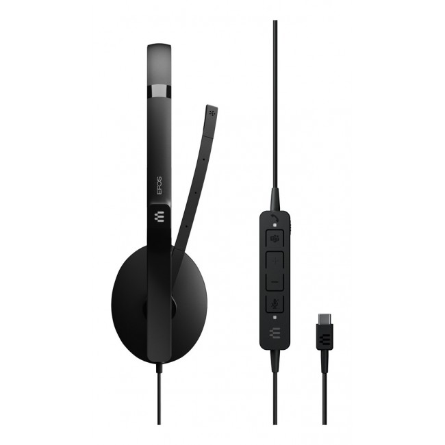 EPOS ADAPT 160T ANC USB-C headset, wired, MS Teams
