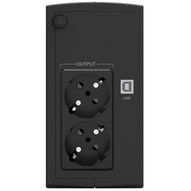 PowerWalker Basic VI 650 SB uninterruptible power supply (UPS) Line-Interactive 0.65 kVA 360 W 2 AC outlet(s)