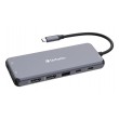 Verbatim 16105448 interface hub USB Type-C Grey