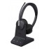 Yealink WH64 Dual UC Headset Wireless Head-band Office/Call center USB Type-C Bluetooth Black