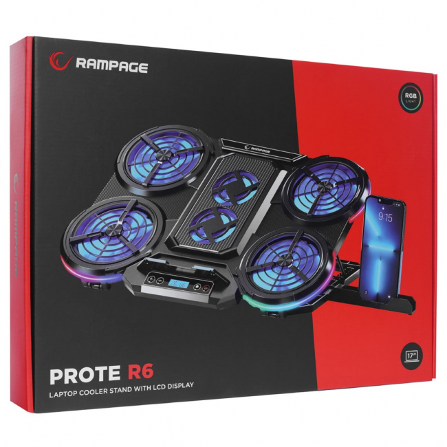 RAMPAGE LAPTOP COOLING STAND RAMPAGE LAPTOP COOLING STAND