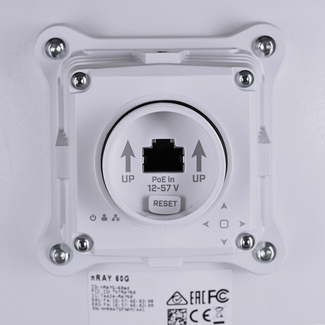 Mikrotik Wire nRAY 2000 Mbit/s White Power over Ethernet (PoE)