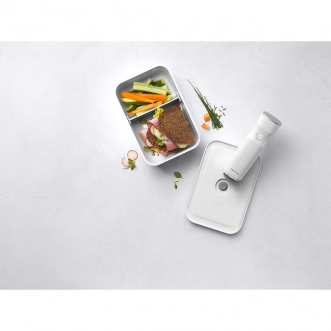 ZWILLING FRESH & SAVE Lunch container 1.6 L Plastic Grey, White 1 pc(s) ZWILLING FRESH & SAVE Lunch container 1.6 L Plastic Grey, White 1 pc(s)