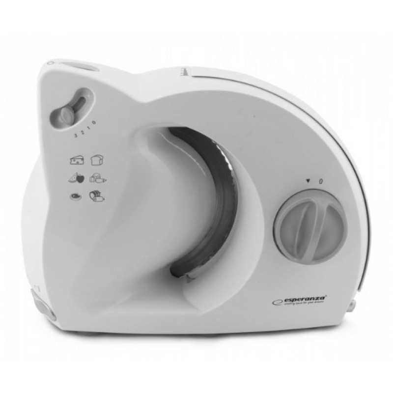 Esperanza EKM017W slicer Electric Stainless steel,White Plastic,Stainless steel 150 W Esperanza EKM017W slicer Electric Stainless steel,White Plastic,Stainless steel 150 W