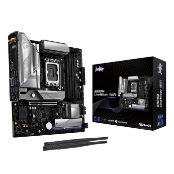 Asrock B860M LiveMixer WiFi Intel B860 LGA 1851 (Socket V1) micro ATX