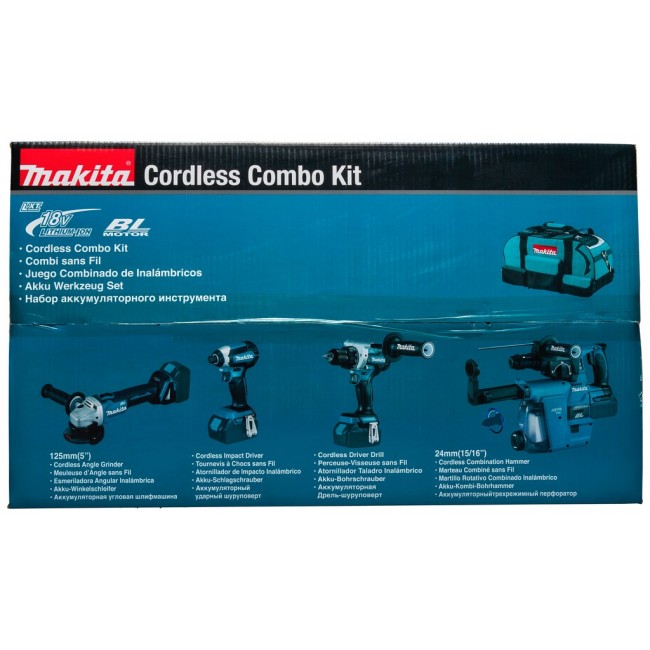 Makita DLX4155TX1 power tool combo kit Battery