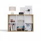 MALAX MINI 2X3 ARTISAN/WHITE BOOKCASE MALAX MINI 2X3 ARTISAN/WHITE BOOKCASE