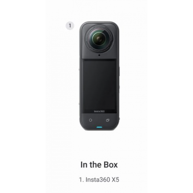 Insta360 X5 Camera Standard Bundle