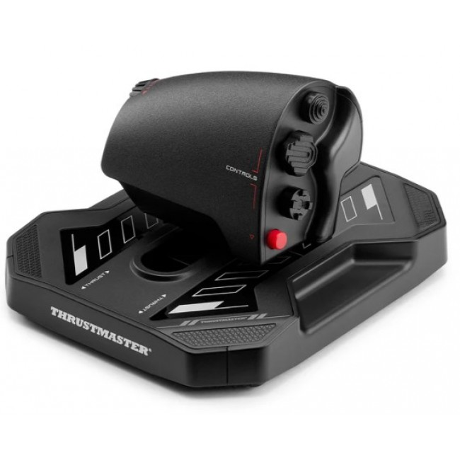 Thrustmaster Sol-R 4 HOTAS Black USB Joystick + engine control lever Analogue / Digital PC