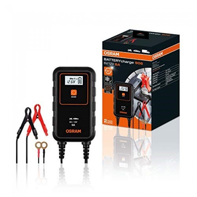 OSRAM charger 6/12V 6A 110AH