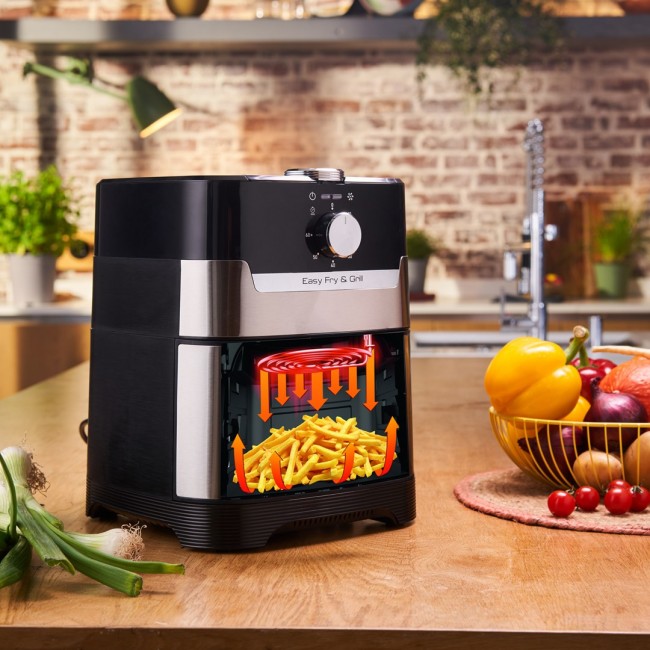 Tefal Easy Fry Grill & Steam FW2018 Single 6.5 L Stand-alone 1700 W Hot air fryer Black