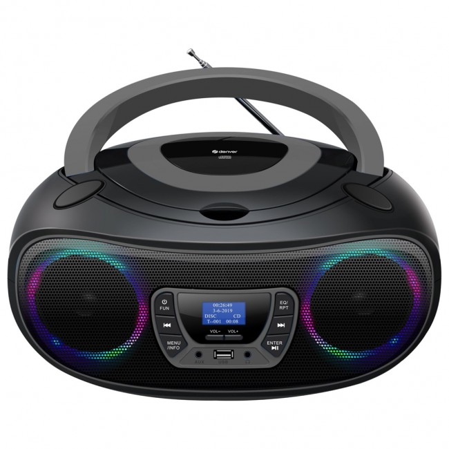 Denver TDB-212GR CD Radio Player, DAB+, FM, USB, B