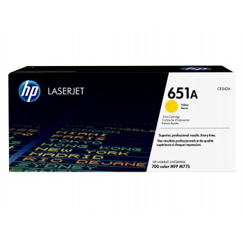 HP 651A Yellow Original LaserJet Toner Cartridge
