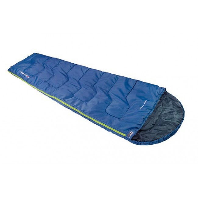 High Peak Easy Travel Semi-rectangular sleeping bag Polyester Blue 20090 High Peak Easy Travel Semi-rectangular sleeping bag Polyester Blue 20090