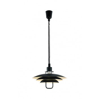 PENDANT LIGHT ISLE E27 BLACK
