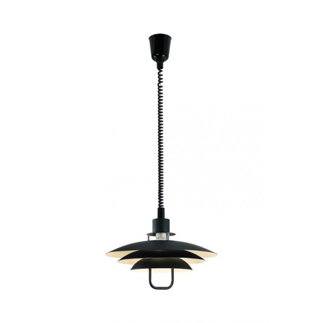 PENDANT LIGHT ISLE E27 BLACK