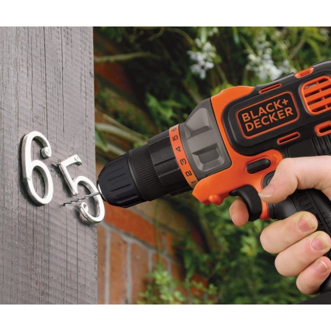 Black & Decker MT218KB drill 800 RPM 1.46 kg Black, Orange