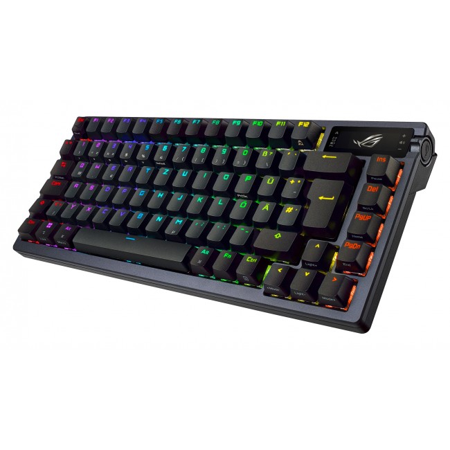 ASUS ROG Azoth keyboard Gaming USB + RF Wireless + Bluetooth QWERTY Black